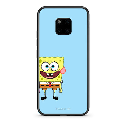 Huawei Mate 20 Pro Friends Bob θήκη από τη Smartfits με σχέδιο στο πίσω μέρος και μαύρο περίβλημα | Smartphone case with colorful back and black bezels by Smartfits