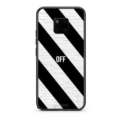 Huawei Mate 20 Pro Get Off θήκη από τη Smartfits με σχέδιο στο πίσω μέρος και μαύρο περίβλημα | Smartphone case with colorful back and black bezels by Smartfits