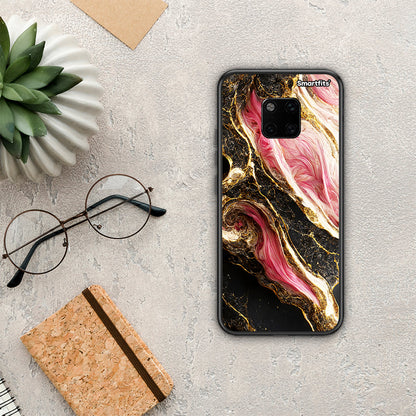 Glamorous Pink Marble - Huawei Mate 20 Pro θήκη