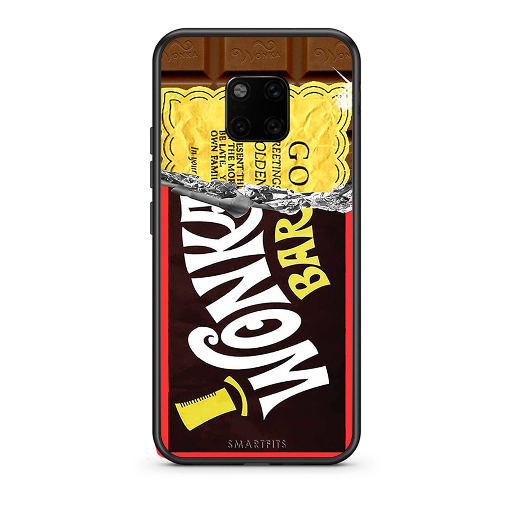 Huawei Mate 20 Pro Golden Ticket θήκη από τη Smartfits με σχέδιο στο πίσω μέρος και μαύρο περίβλημα | Smartphone case with colorful back and black bezels by Smartfits