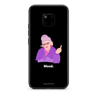 Thumbnail for Huawei Mate 20 Pro Grandma Mood Black θήκη από τη Smartfits με σχέδιο στο πίσω μέρος και μαύρο περίβλημα | Smartphone case with colorful back and black bezels by Smartfits