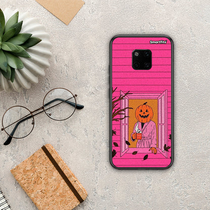 Halloween Pumpkin Lady - Huawei Mate 20 Pro θήκη