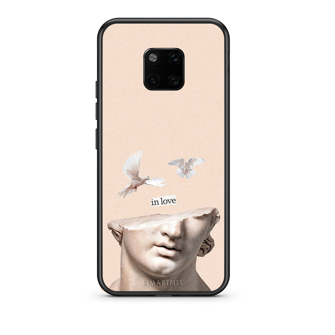 Huawei Mate 20 Pro In Love θήκη από τη Smartfits με σχέδιο στο πίσω μέρος και μαύρο περίβλημα | Smartphone case with colorful back and black bezels by Smartfits
