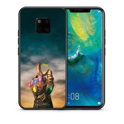 Θήκη Huawei Mate 20 Pro Infinity Snap από τη Smartfits με σχέδιο στο πίσω μέρος και μαύρο περίβλημα | Huawei Mate 20 Pro Infinity Snap case with colorful back and black bezels