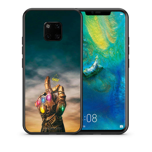 Θήκη Huawei Mate 20 Pro Infinity Snap από τη Smartfits με σχέδιο στο πίσω μέρος και μαύρο περίβλημα | Huawei Mate 20 Pro Infinity Snap case with colorful back and black bezels