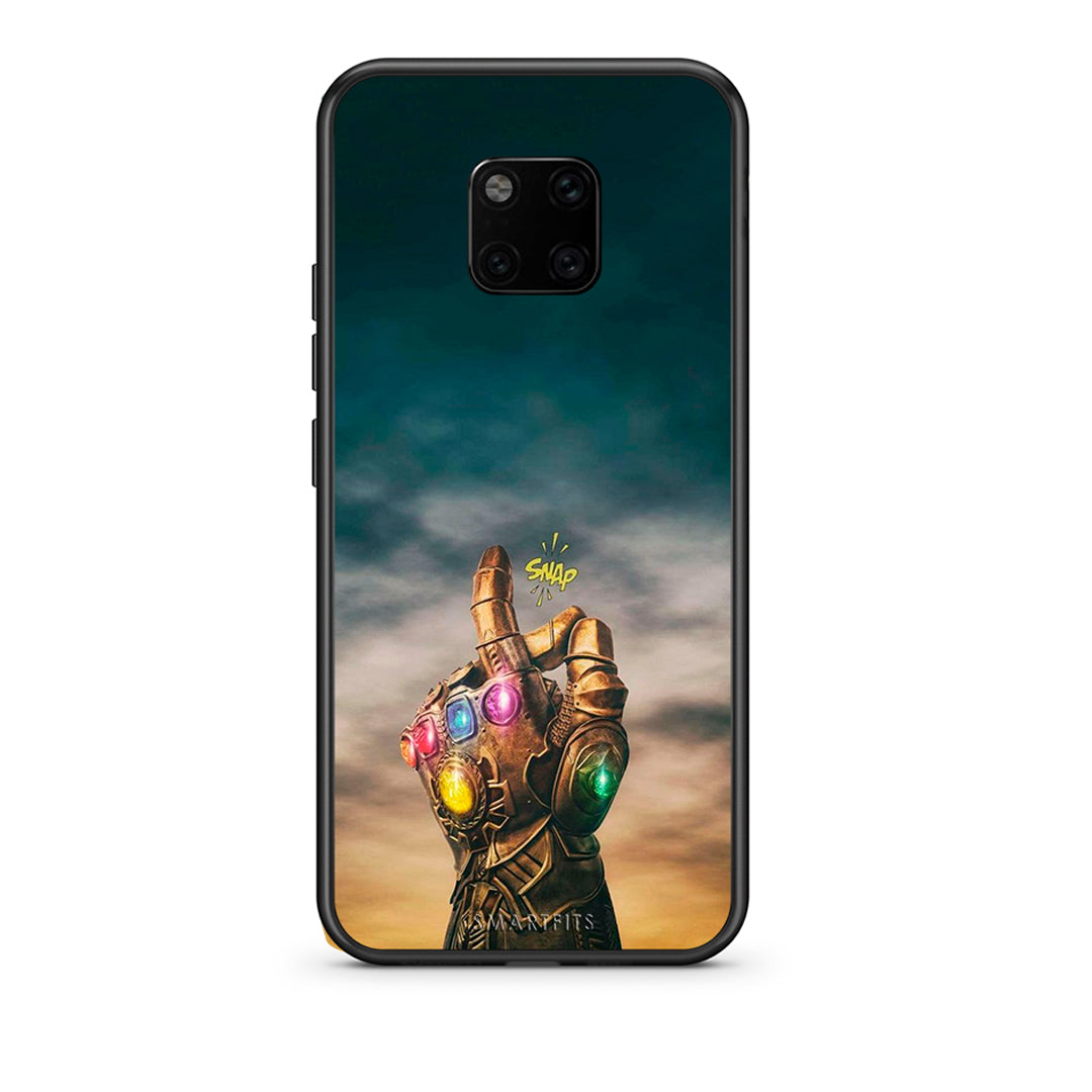 Huawei Mate 20 Pro Infinity Snap θήκη από τη Smartfits με σχέδιο στο πίσω μέρος και μαύρο περίβλημα | Smartphone case with colorful back and black bezels by Smartfits