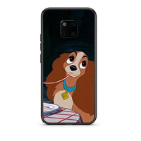 Thumbnail for Huawei Mate 20 Pro Lady And Tramp 2 Θήκη Αγίου Βαλεντίνου από τη Smartfits με σχέδιο στο πίσω μέρος και μαύρο περίβλημα | Smartphone case with colorful back and black bezels by Smartfits