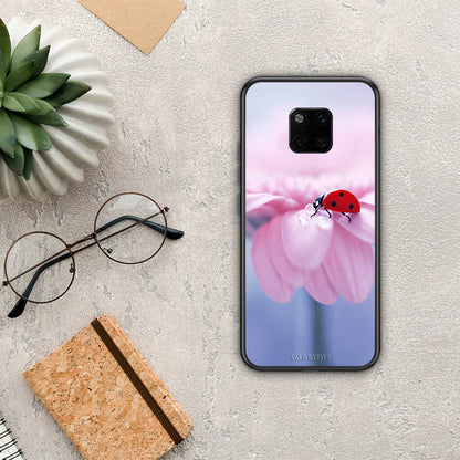 Ladybug Flower - Huawei Mate 20 Pro θήκη