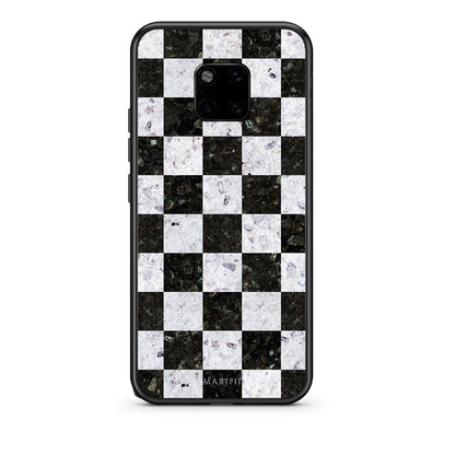 4 - Huawei Mate 20 Pro Square Geometric Marble case, cover, bumper