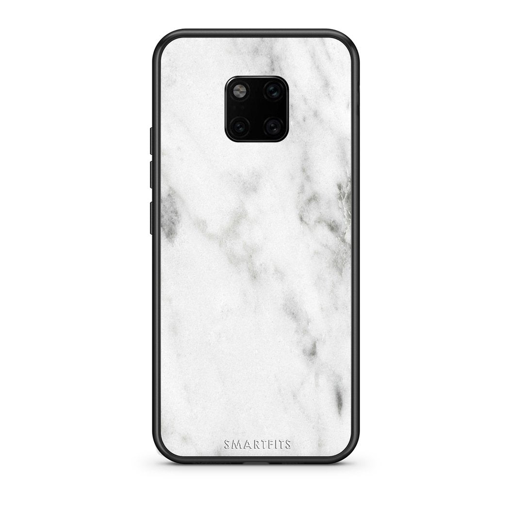 2 - Huawei Mate 20 Pro  White marble case, cover, bumper