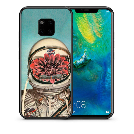 Θήκη Huawei Mate 20 Pro Nasa Bloom από τη Smartfits με σχέδιο στο πίσω μέρος και μαύρο περίβλημα | Huawei Mate 20 Pro Nasa Bloom case with colorful back and black bezels