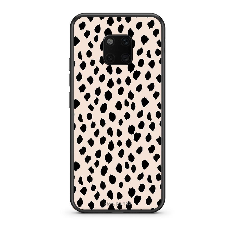 Huawei Mate 20 Pro New Polka Dots θήκη από τη Smartfits με σχέδιο στο πίσω μέρος και μαύρο περίβλημα | Smartphone case with colorful back and black bezels by Smartfits