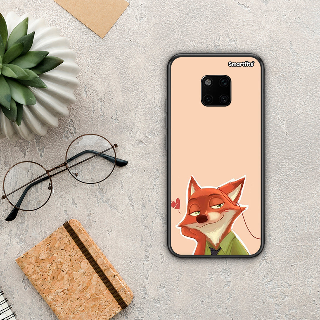 Nick Wilde And Judy Hopps Love 1 - Huawei Mate 20 Pro θήκη