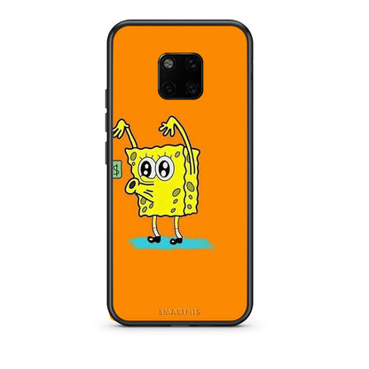 Huawei Mate 20 Pro No Money 2 Θήκη Αγίου Βαλεντίνου από τη Smartfits με σχέδιο στο πίσω μέρος και μαύρο περίβλημα | Smartphone case with colorful back and black bezels by Smartfits