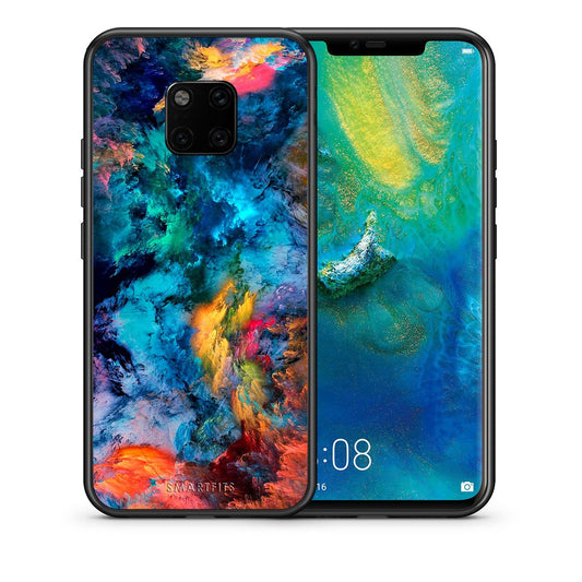 Θήκη Huawei Mate 20 Pro Crayola Paint από τη Smartfits με σχέδιο στο πίσω μέρος και μαύρο περίβλημα | Huawei Mate 20 Pro Crayola Paint case with colorful back and black bezels