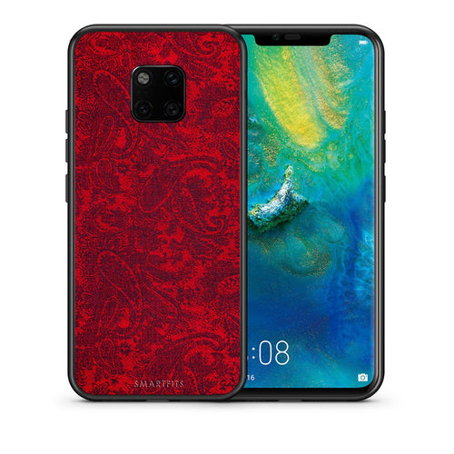 Θήκη Huawei Mate 20 Pro Paisley Cashmere από τη Smartfits με σχέδιο στο πίσω μέρος και μαύρο περίβλημα | Huawei Mate 20 Pro Paisley Cashmere case with colorful back and black bezels