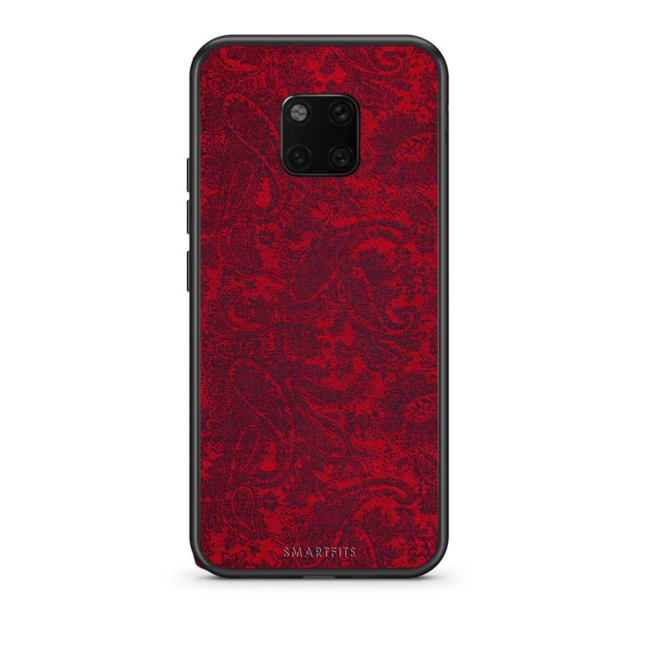 Huawei Mate 20 Pro Paisley Cashmere θήκη από τη Smartfits με σχέδιο στο πίσω μέρος και μαύρο περίβλημα | Smartphone case with colorful back and black bezels by Smartfits
