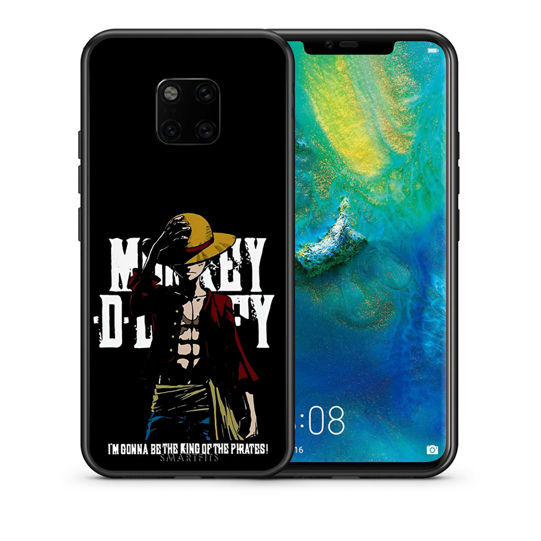 Θήκη Huawei Mate 20 Pro Pirate King από τη Smartfits με σχέδιο στο πίσω μέρος και μαύρο περίβλημα | Huawei Mate 20 Pro Pirate King case with colorful back and black bezels