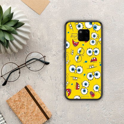 PopArt Sponge - Huawei Mate 20 Pro θήκη