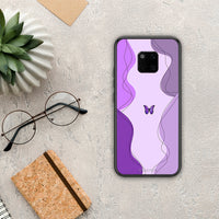 Thumbnail for Purple Mariposa - Huawei Mate 20 Pro θήκη