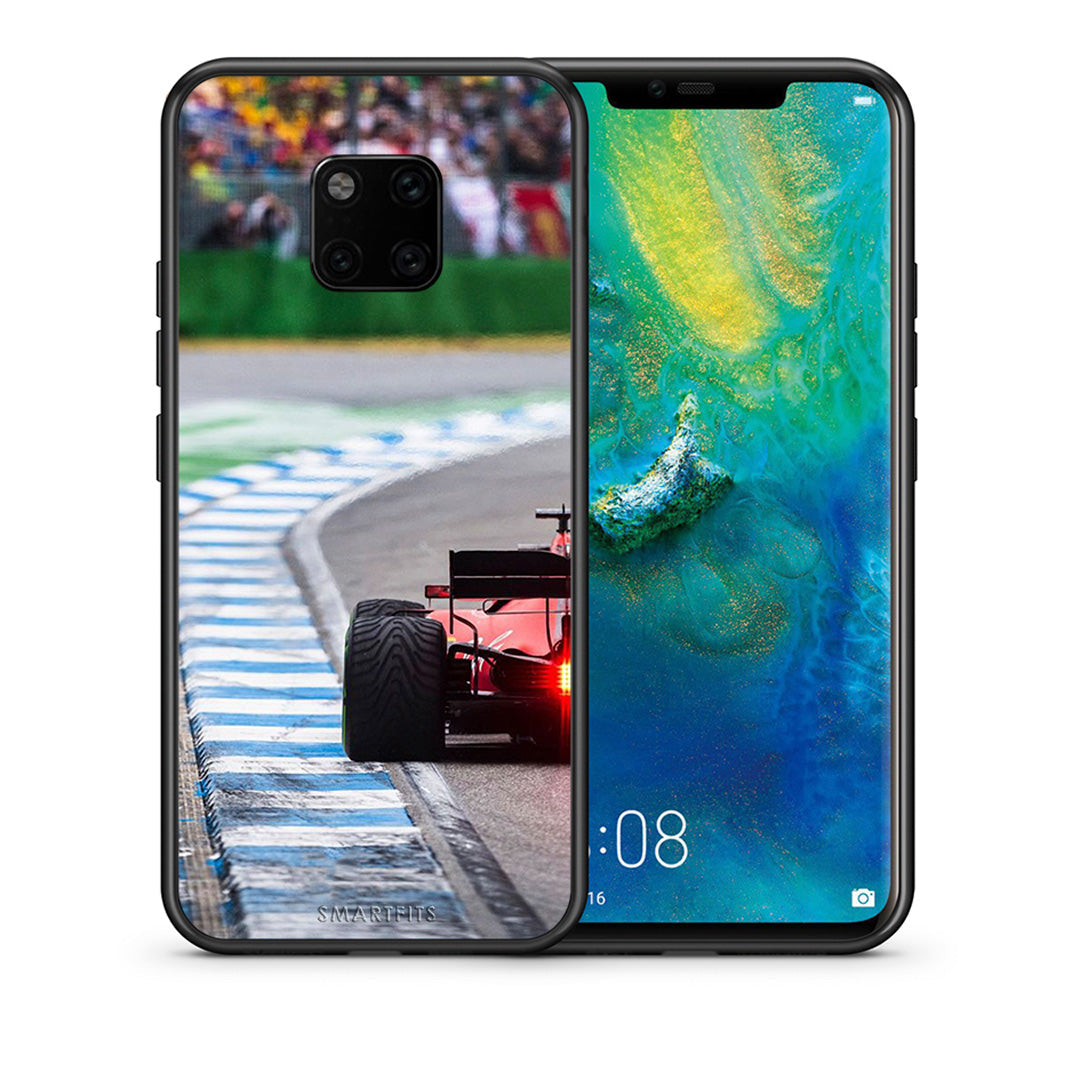 Θήκη Huawei Mate 20 Pro Racing Vibes από τη Smartfits με σχέδιο στο πίσω μέρος και μαύρο περίβλημα | Huawei Mate 20 Pro Racing Vibes case with colorful back and black bezels