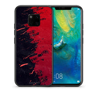Thumbnail for Θήκη Αγίου Βαλεντίνου Huawei Mate 20 Pro Red Paint από τη Smartfits με σχέδιο στο πίσω μέρος και μαύρο περίβλημα | Huawei Mate 20 Pro Red Paint case with colorful back and black bezels