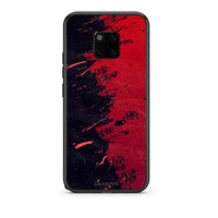 Thumbnail for Huawei Mate 20 Pro Red Paint Θήκη Αγίου Βαλεντίνου από τη Smartfits με σχέδιο στο πίσω μέρος και μαύρο περίβλημα | Smartphone case with colorful back and black bezels by Smartfits