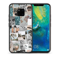 Thumbnail for Θήκη Huawei Mate 20 Pro Retro Beach Life από τη Smartfits με σχέδιο στο πίσω μέρος και μαύρο περίβλημα | Huawei Mate 20 Pro Retro Beach Life case with colorful back and black bezels