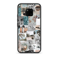 Thumbnail for Huawei Mate 20 Pro Retro Beach Life Θήκη από τη Smartfits με σχέδιο στο πίσω μέρος και μαύρο περίβλημα | Smartphone case with colorful back and black bezels by Smartfits