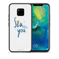 Thumbnail for Θήκη Huawei Mate 20 Pro Sea You από τη Smartfits με σχέδιο στο πίσω μέρος και μαύρο περίβλημα | Huawei Mate 20 Pro Sea You case with colorful back and black bezels