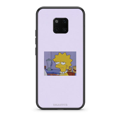 Huawei Mate 20 Pro So Happy θήκη από τη Smartfits με σχέδιο στο πίσω μέρος και μαύρο περίβλημα | Smartphone case with colorful back and black bezels by Smartfits
