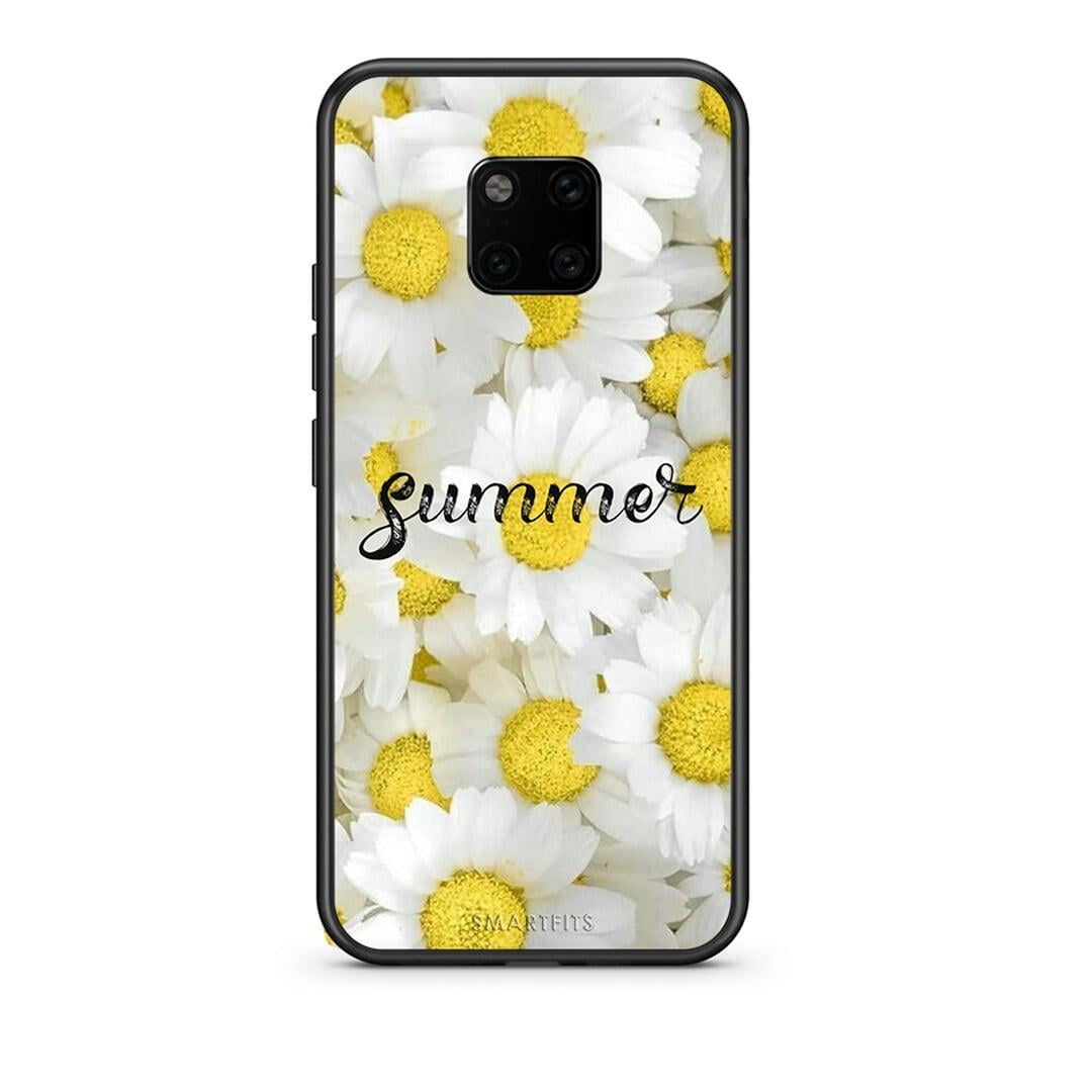 Huawei Mate 20 Pro Summer Daisies Θήκη από τη Smartfits με σχέδιο στο πίσω μέρος και μαύρο περίβλημα | Smartphone case with colorful back and black bezels by Smartfits