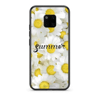 Thumbnail for Huawei Mate 20 Pro Summer Daisies Θήκη από τη Smartfits με σχέδιο στο πίσω μέρος και μαύρο περίβλημα | Smartphone case with colorful back and black bezels by Smartfits