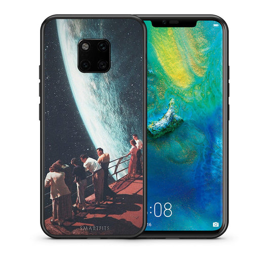Θήκη Huawei Mate 20 Pro Surreal View από τη Smartfits με σχέδιο στο πίσω μέρος και μαύρο περίβλημα | Huawei Mate 20 Pro Surreal View case with colorful back and black bezels