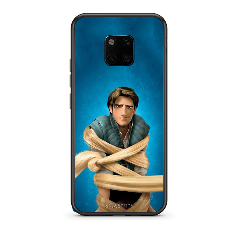 Huawei Mate 20 Pro Tangled 1 Θήκη Αγίου Βαλεντίνου από τη Smartfits με σχέδιο στο πίσω μέρος και μαύρο περίβλημα | Smartphone case with colorful back and black bezels by Smartfits