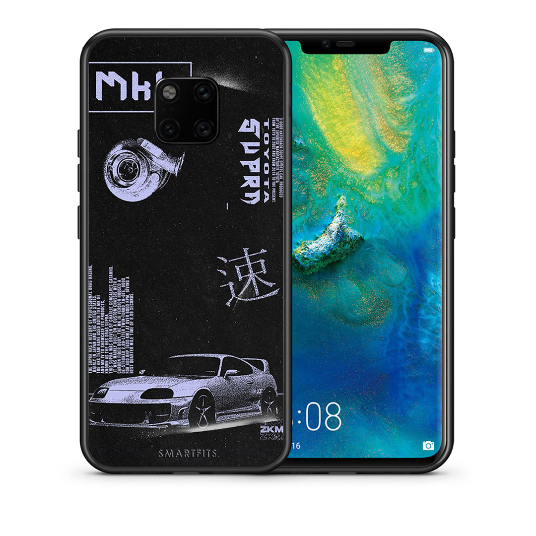 Θήκη Αγίου Βαλεντίνου Huawei Mate 20 Pro Tokyo Drift από τη Smartfits με σχέδιο στο πίσω μέρος και μαύρο περίβλημα | Huawei Mate 20 Pro Tokyo Drift case with colorful back and black bezels