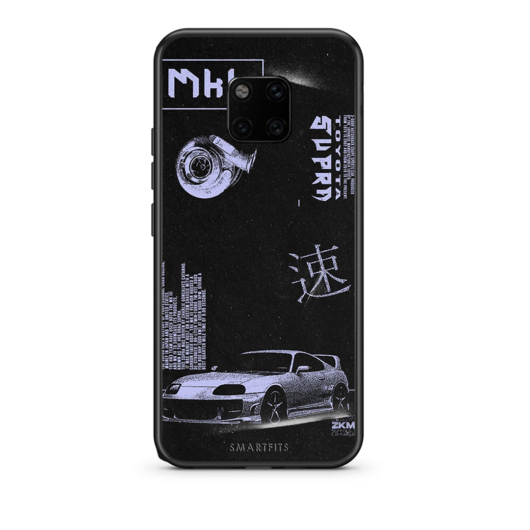 Huawei Mate 20 Pro Tokyo Drift Θήκη Αγίου Βαλεντίνου από τη Smartfits με σχέδιο στο πίσω μέρος και μαύρο περίβλημα | Smartphone case with colorful back and black bezels by Smartfits