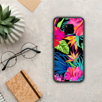 Tropical Flowers - Huawei Mate 20 Pro θήκη