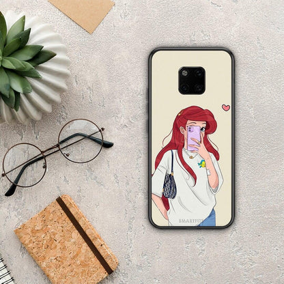 Walking Mermaid - Huawei Mate 20 Pro θήκη