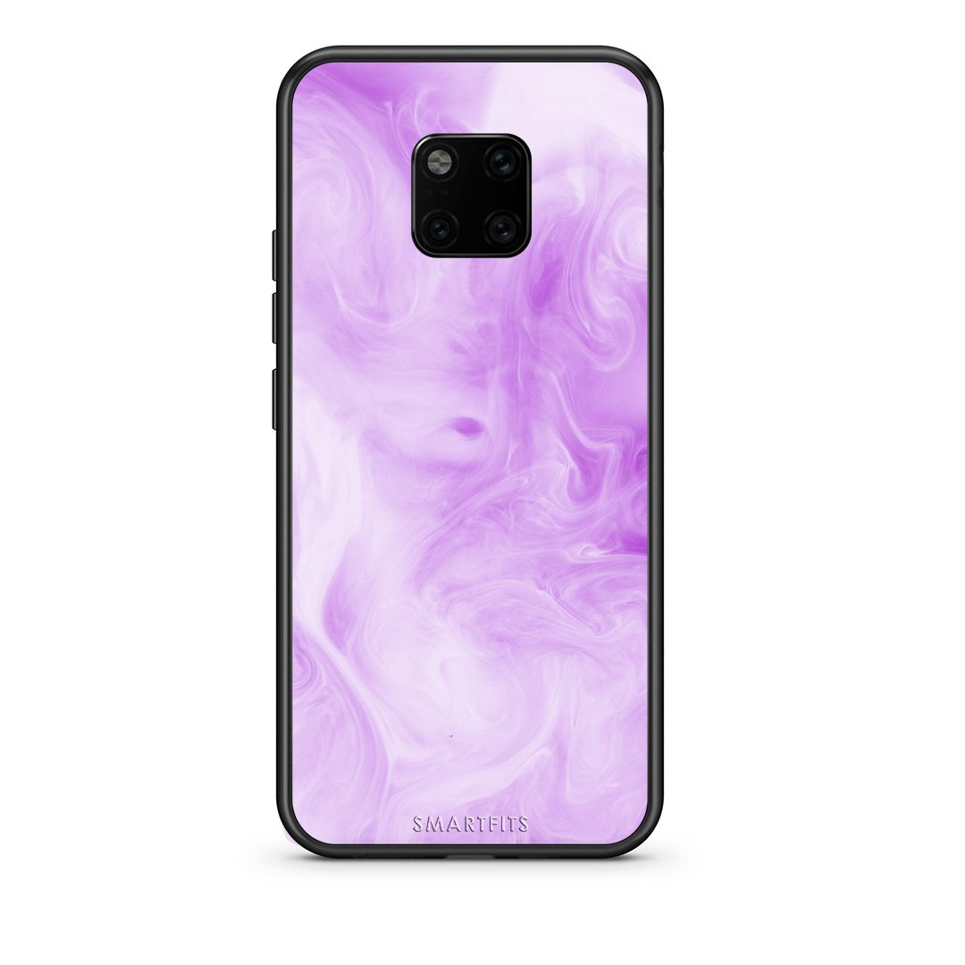 99 - Huawei Mate 20 Pro  Watercolor Lavender case, cover, bumper