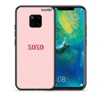 Thumbnail for Θήκη Huawei Mate 20 Pro XOXO Love από τη Smartfits με σχέδιο στο πίσω μέρος και μαύρο περίβλημα | Huawei Mate 20 Pro XOXO Love case with colorful back and black bezels