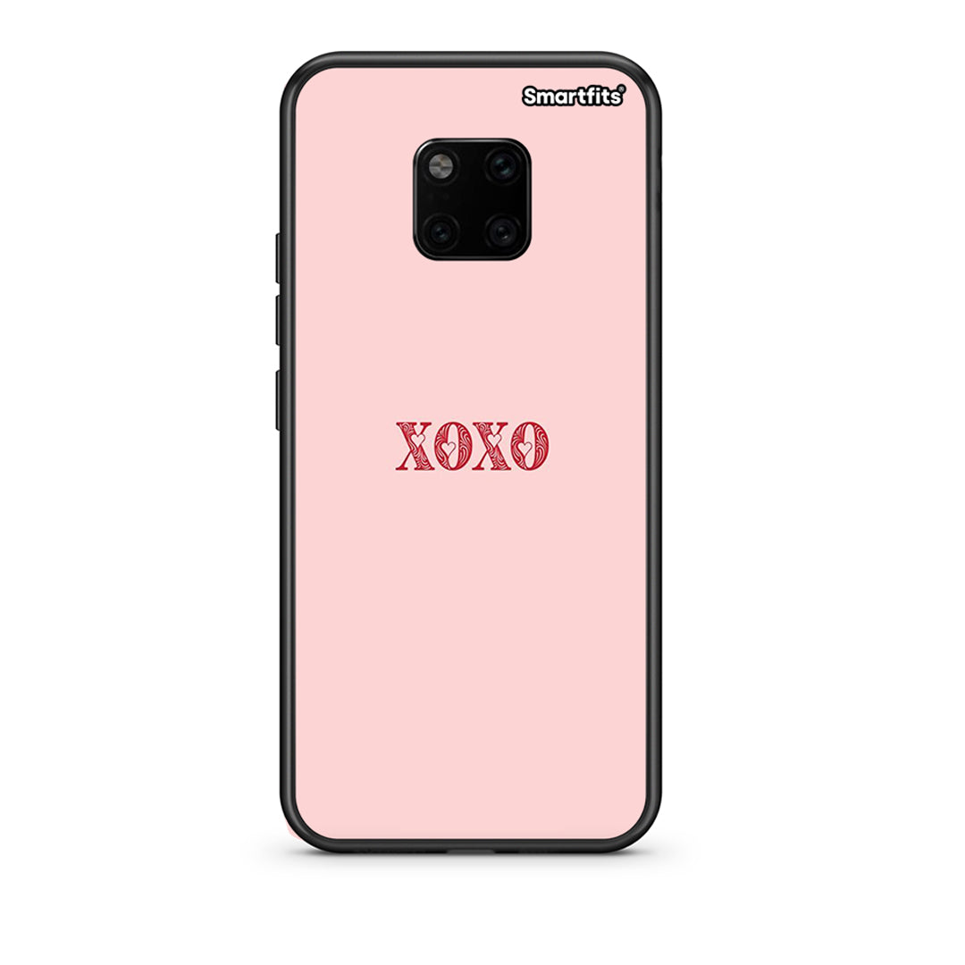 Huawei Mate 20 Pro XOXO Love θήκη από τη Smartfits με σχέδιο στο πίσω μέρος και μαύρο περίβλημα | Smartphone case with colorful back and black bezels by Smartfits