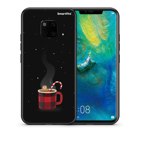 Θήκη Huawei Mate 20 Pro Xmas Bathing από τη Smartfits με σχέδιο στο πίσω μέρος και μαύρο περίβλημα | Huawei Mate 20 Pro Xmas Bathing case with colorful back and black bezels