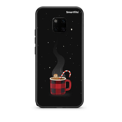 Huawei Mate 20 Pro Xmas Bathing θήκη από τη Smartfits με σχέδιο στο πίσω μέρος και μαύρο περίβλημα | Smartphone case with colorful back and black bezels by Smartfits