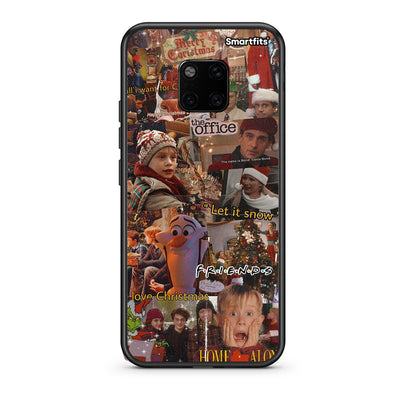 Huawei Mate 20 Pro Xmas Wishes θήκη από τη Smartfits με σχέδιο στο πίσω μέρος και μαύρο περίβλημα | Smartphone case with colorful back and black bezels by Smartfits