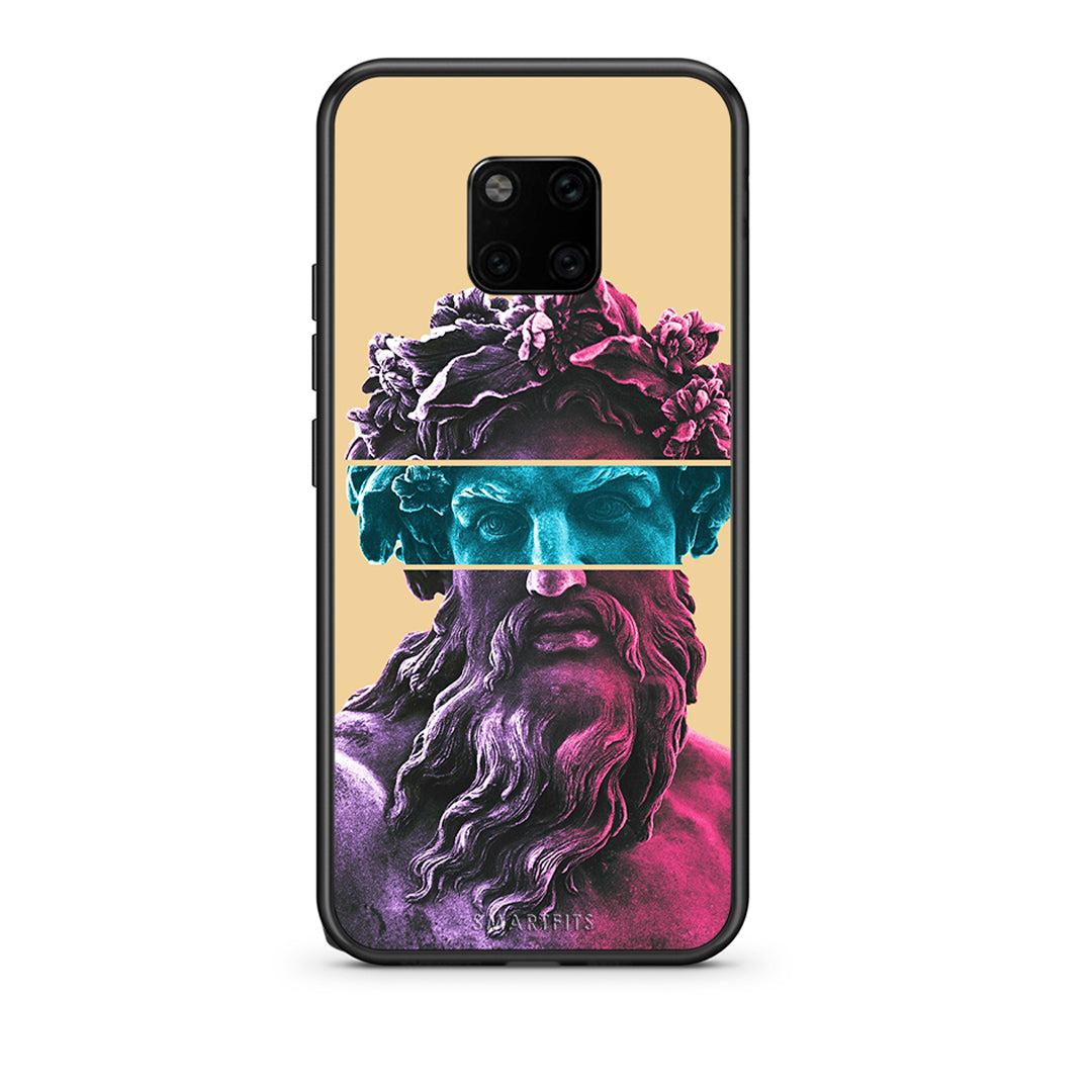 Huawei Mate 20 Pro Zeus Art Θήκη Αγίου Βαλεντίνου από τη Smartfits με σχέδιο στο πίσω μέρος και μαύρο περίβλημα | Smartphone case with colorful back and black bezels by Smartfits
