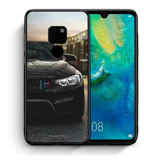 Θήκη Huawei Mate 20 M3 Racing από τη Smartfits με σχέδιο στο πίσω μέρος και μαύρο περίβλημα | Huawei Mate 20 M3 Racing case with colorful back and black bezels