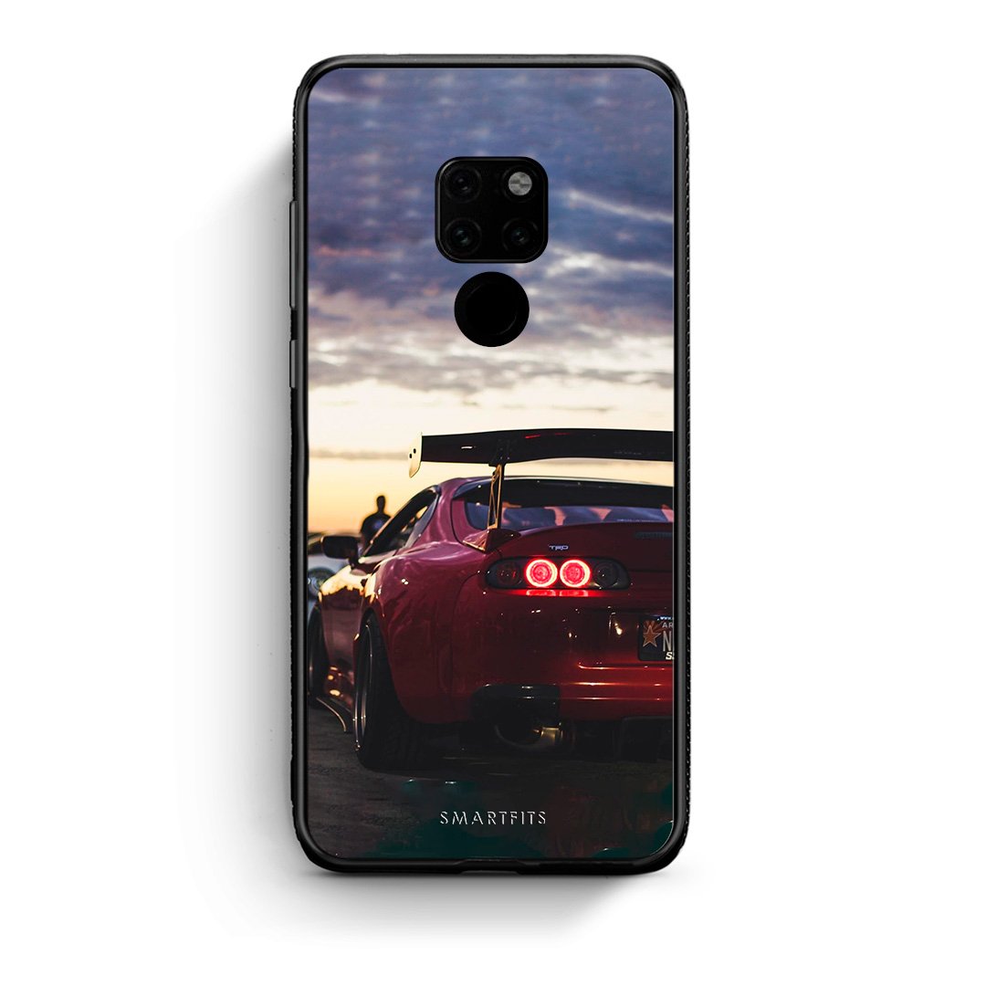 Huawei Mate 20 Racing Supra θήκη από τη Smartfits με σχέδιο στο πίσω μέρος και μαύρο περίβλημα | Smartphone case with colorful back and black bezels by Smartfits