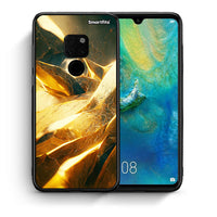 Thumbnail for Θήκη Huawei Mate 20 Real Gold από τη Smartfits με σχέδιο στο πίσω μέρος και μαύρο περίβλημα | Huawei Mate 20 Real Gold case with colorful back and black bezels
