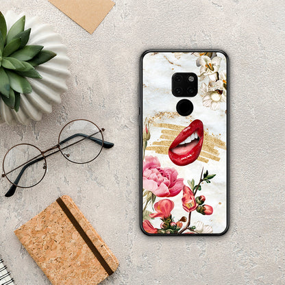 Red Lips - Huawei Mate 20 θήκη